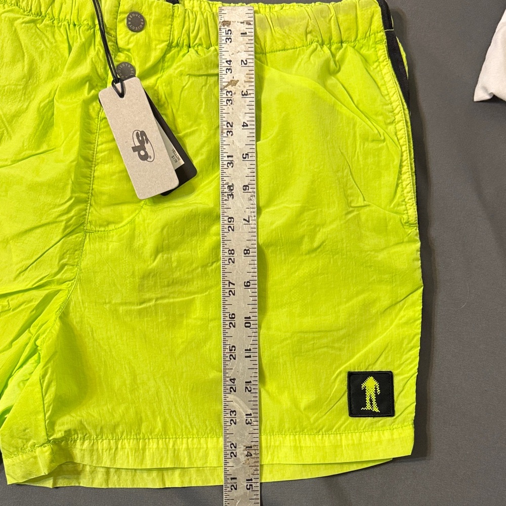 Seoul Projects Neon Green Men's swim trunks - Picture 7 of 9